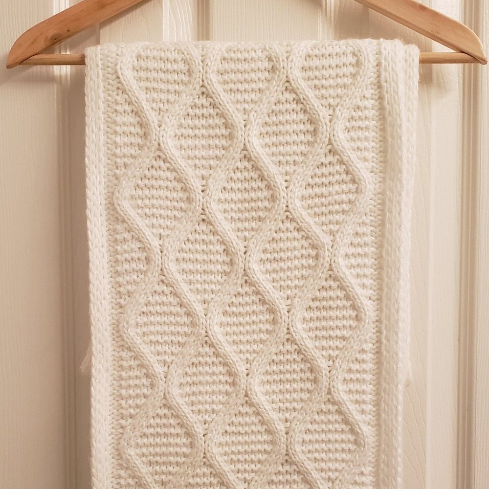 New York & Co. Infinity scarf, white